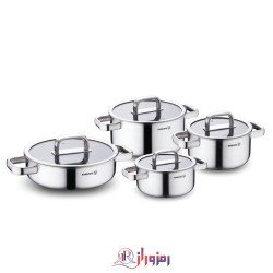 سرویس قابلمه کف لیزری 8 پارچه کرکماز مدل A2788